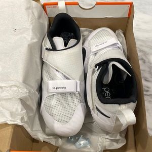 Men’s Nike Superrep Cycle spinning cycling shoes EUC white